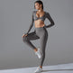 Women's Gym Clothes 2pcs set Yoga Fitness wear - EX-STOCK CANADA