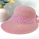 Summer Women's Wide Brim Bowknot All-Match woven Sun Hat - EX-STOCK Canada