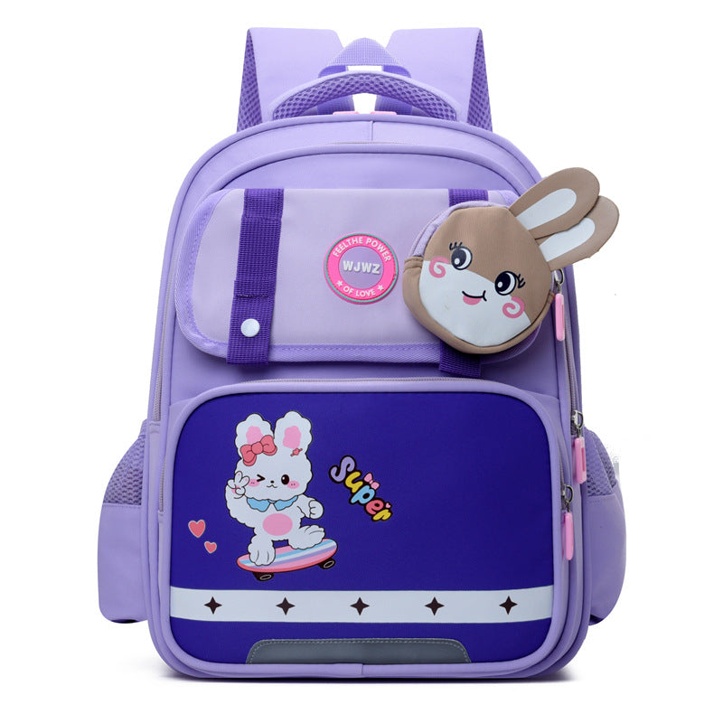 Elementary School Student Schoolbag Large Capacity Spine Protection Lightweight Dinosaur EX-STOCK