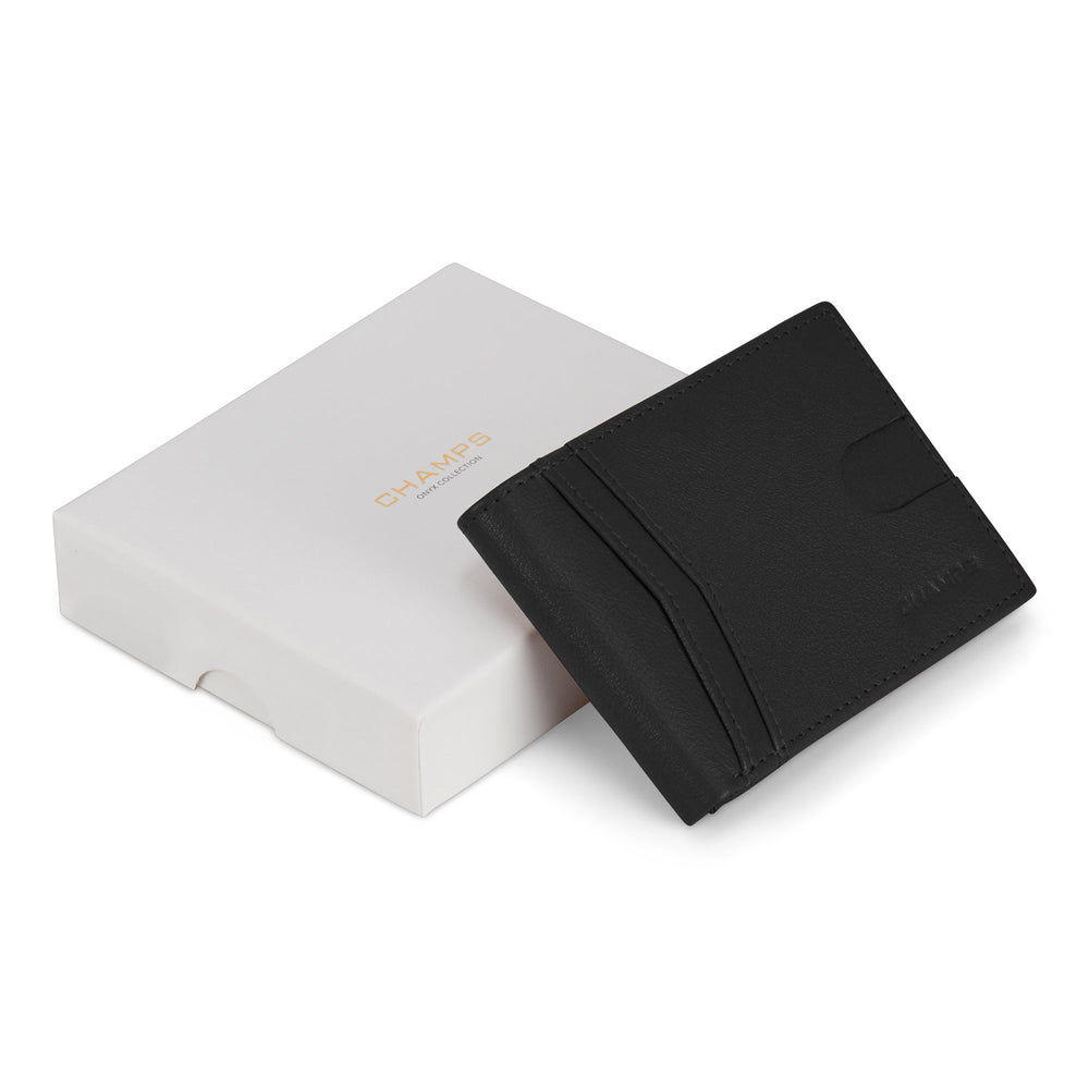 Onyx / Leather Access Center Wing Wallet EX-STOCK Canada 