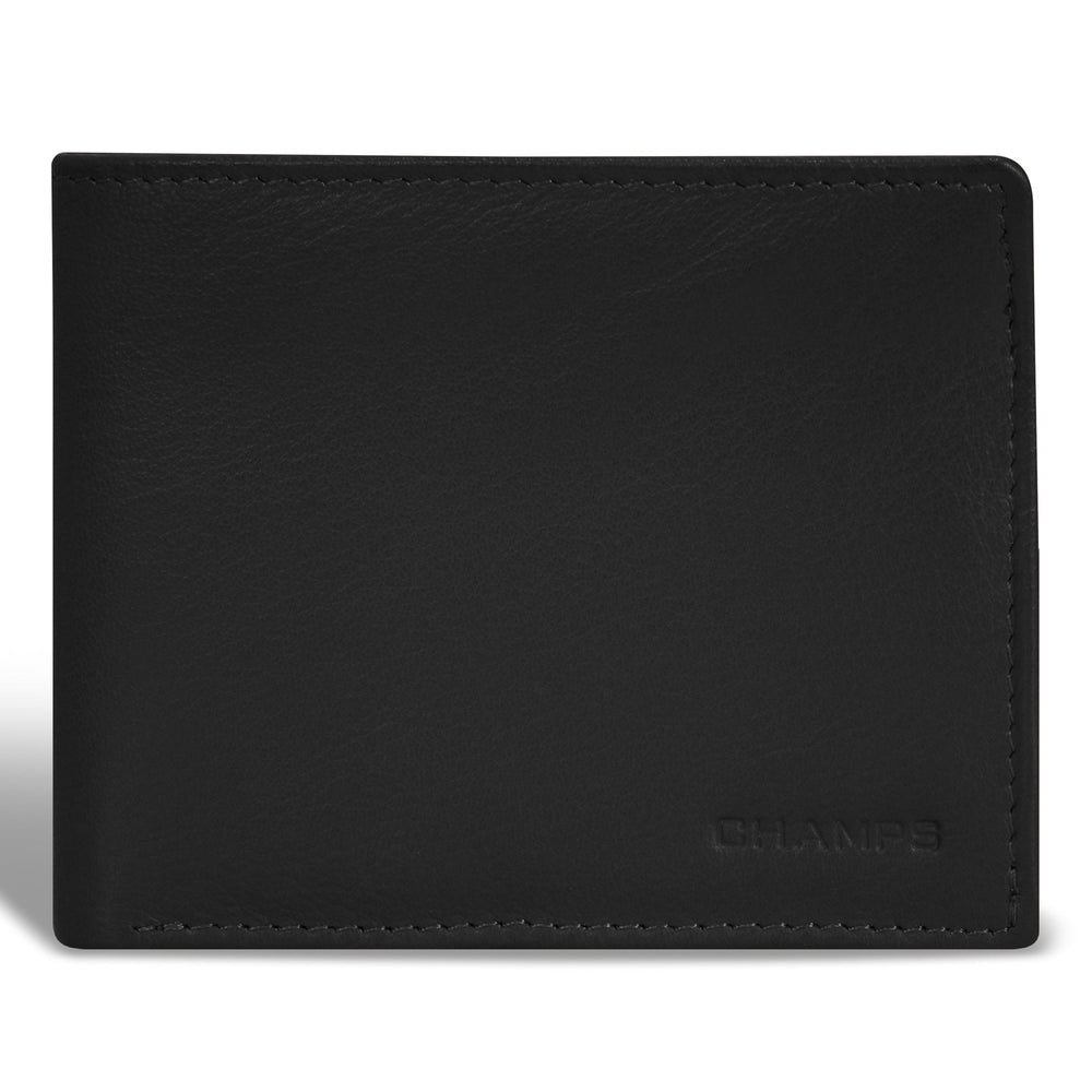 Onyx / Leather Zip Bi-Fold Wallet EX-STOCK Canada 