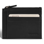 Onyx / Leather Zip Card Case EX-STOCK Canada 