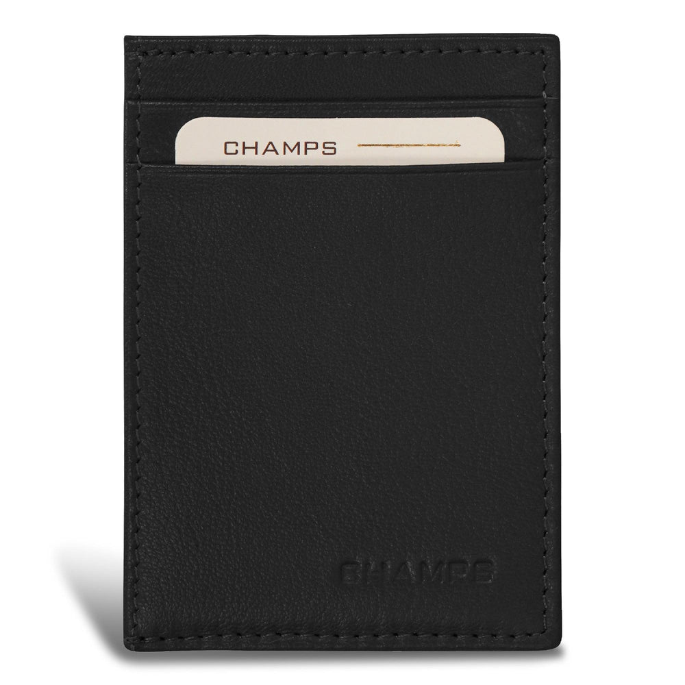 Onyx / Leather Mag Hybrid Card Holder EX-STOCK Canada 