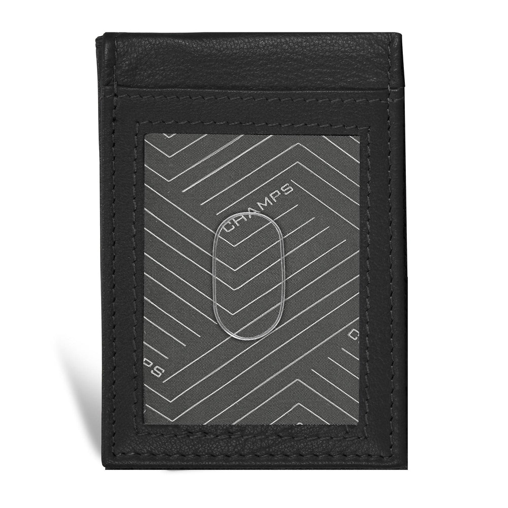 Onyx / Leather Mag Hybrid Card Holder EX-STOCK Canada 