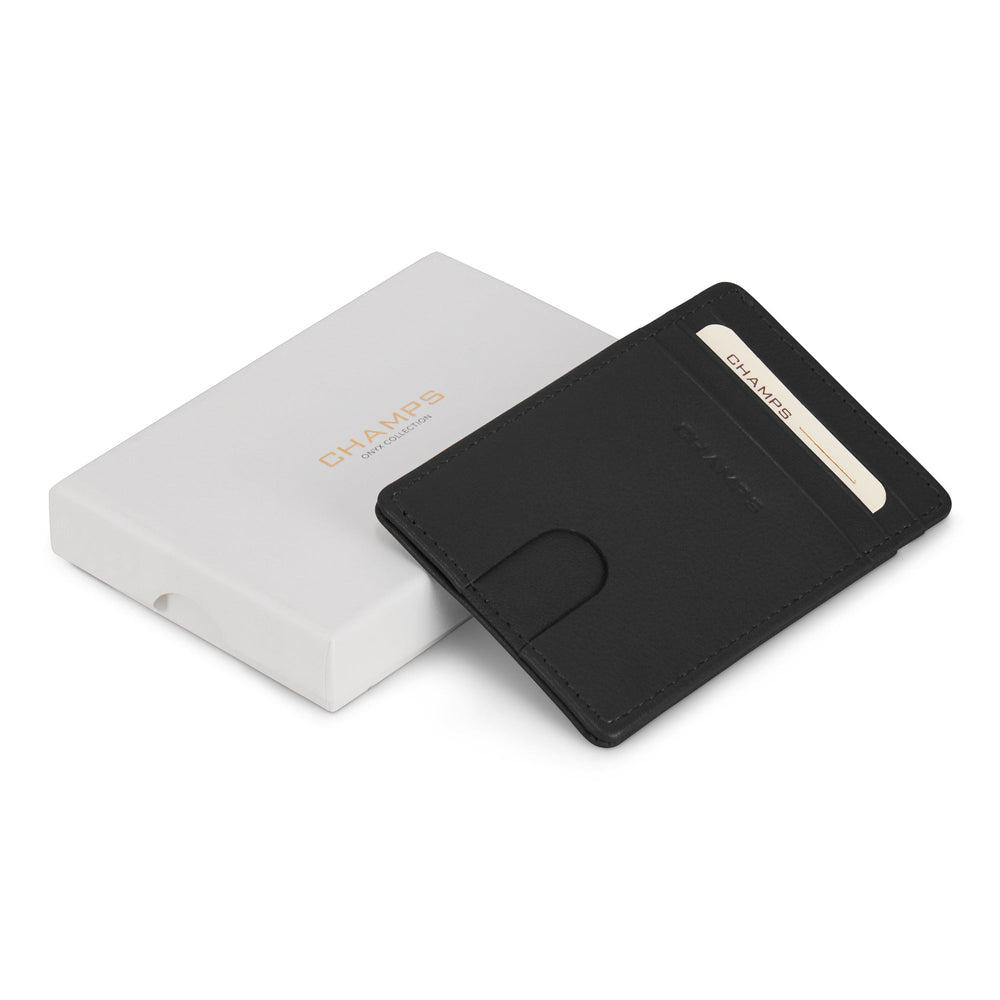 Onyx / Leather Access Card Case EX-STOCK Canada 