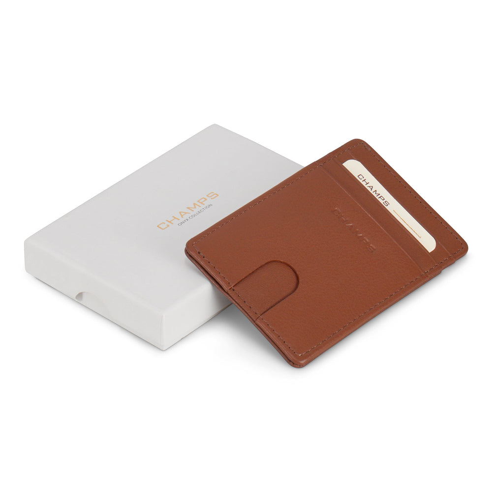 Onyx / Leather Access Card Case EX-STOCK Canada 