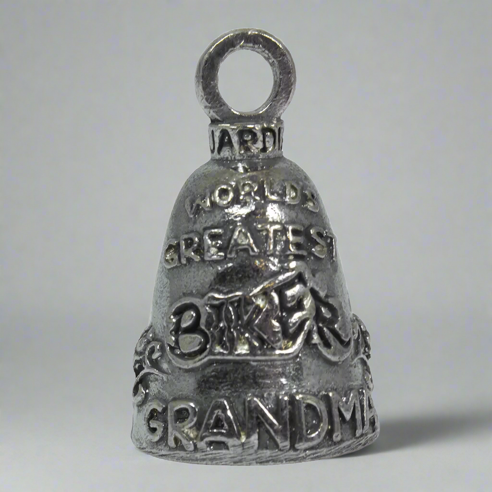 Open Road Biker Grandma Motorcycle Guardian Bell EX-STOCK Canada 