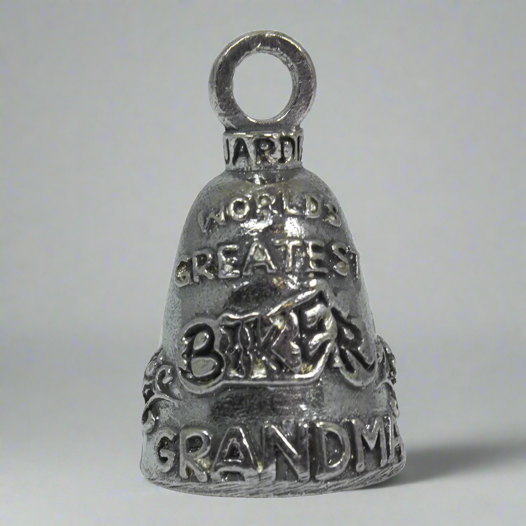 Open Road Biker Grandma Motorcycle Guardian Bell EX-STOCK Canada 