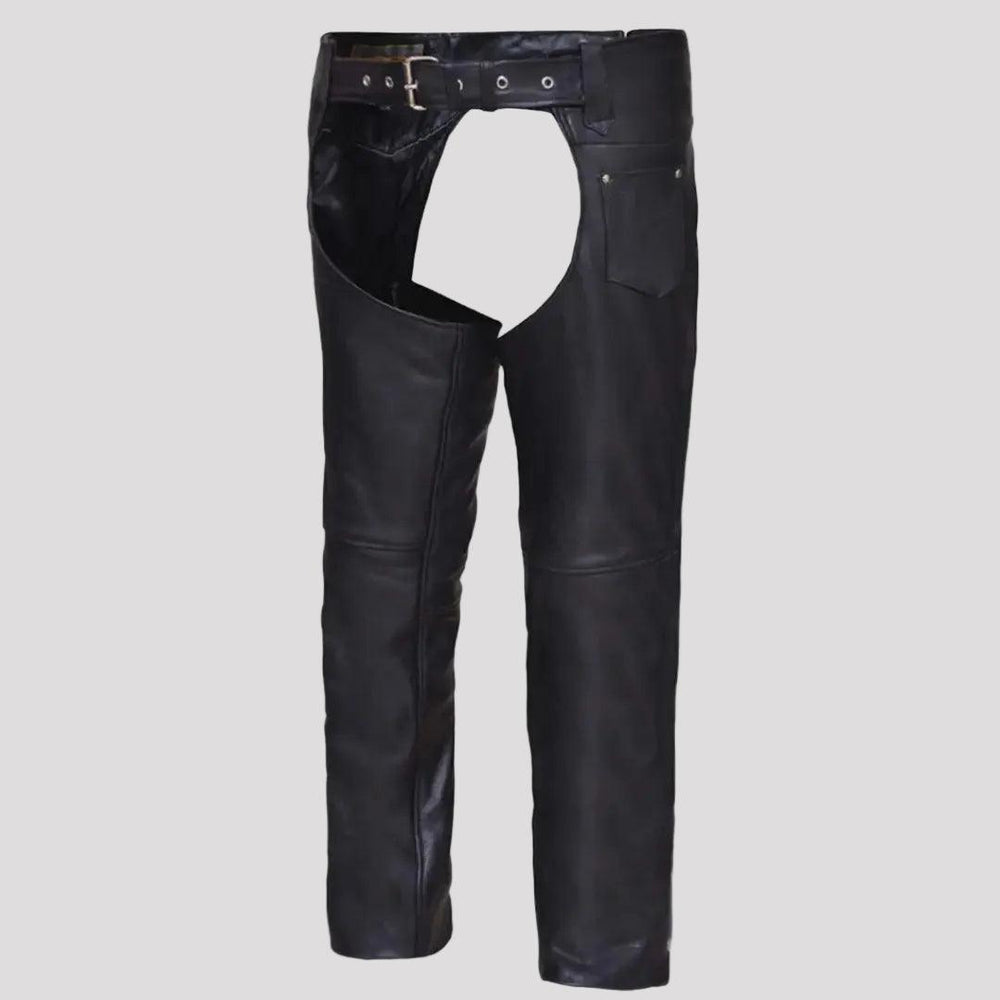 Open Road Heavy Duty Leather Chaps 