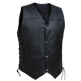 Open Road Men's 10 Pocket Leather Vest EX-STOCK Canada 
