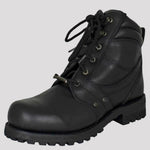 Open Road Men's 7" Lace-Up Motorcycle Boots 
