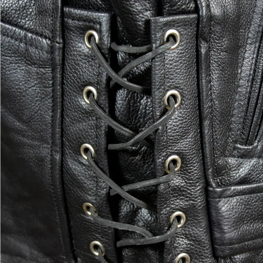 Giacca da moto classica in pelle da uomo Open RoadEX-STOCK Canada 