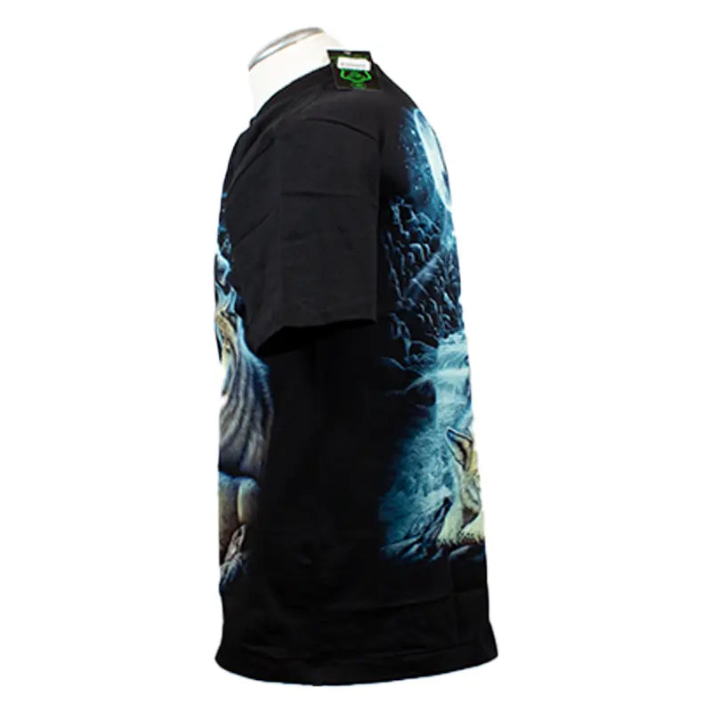 Camiseta para hombre BOL/Open Road Lobo Aullador que Brilla en la OscuridadEX-STOCK Canada 