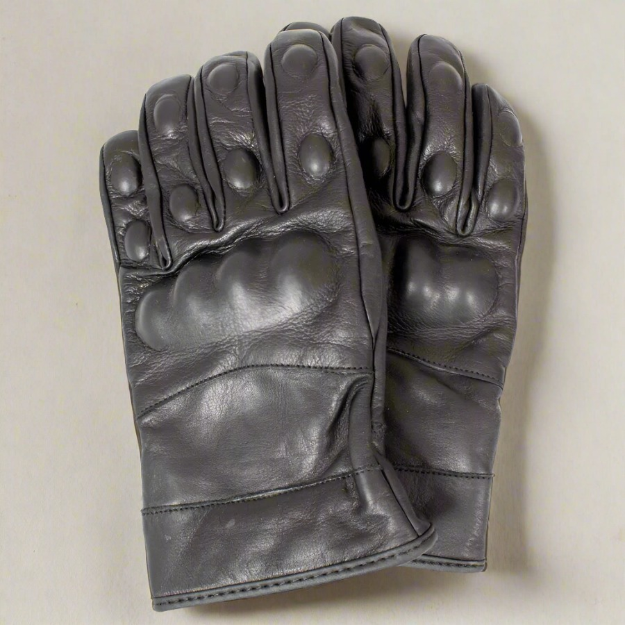 Guantes de motociclista de cuero con nudilleras de Kevlar para hombre Open RoadEX-STOCK Canada 