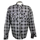 Chaqueta Camisa Acolchada de Franela a Cuadros para Hombre de Unik InternationalEX-STOCK Canada 