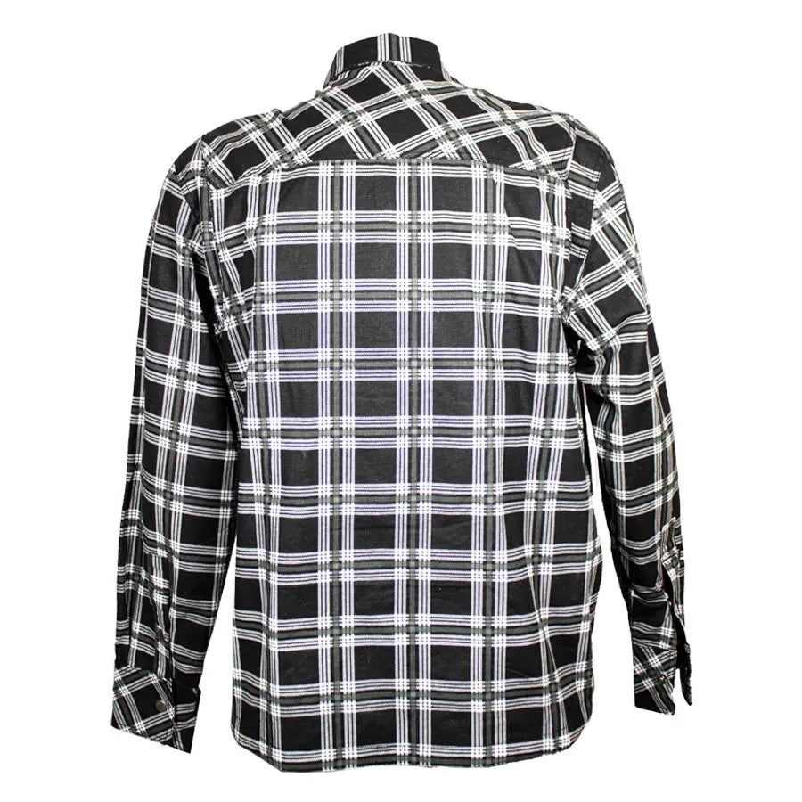 Chaqueta Camisa Acolchada de Franela a Cuadros para Hombre de Unik InternationalEX-STOCK Canada 