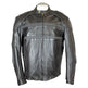 Open Road Men's Reflective Piping Leather Motorcycle Jacket EX-STOCK Canada 