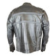 Open Road Men's Reflective Piping Leather Motorcycle Jacket EX-STOCK Canada 