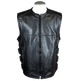 Open Road Herren Lederweste mit Reißverschluss und taktischem DesignEX-STOCK Canada 