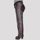 Open Road Women's Dark Purple Wash Leather Chaps 