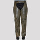 Open Road Women's Distressed Brown Leather Chaps 
