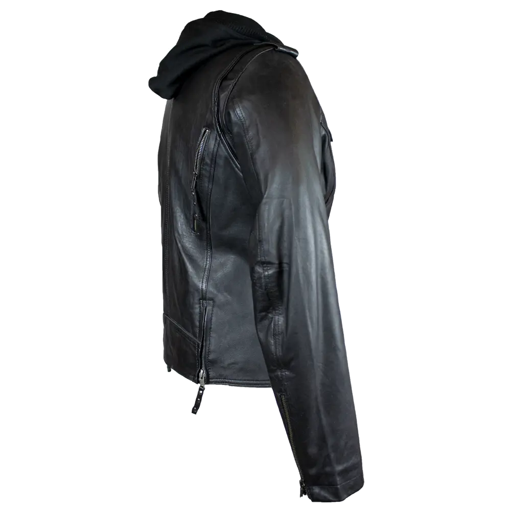 Open Road Damen Hoodie Klassische Leder-MotorradjackeEX-STOCK Canada 