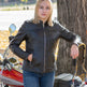 Open Road Women's Racer Leder-MotorradjackeEX-STOCK Canada 