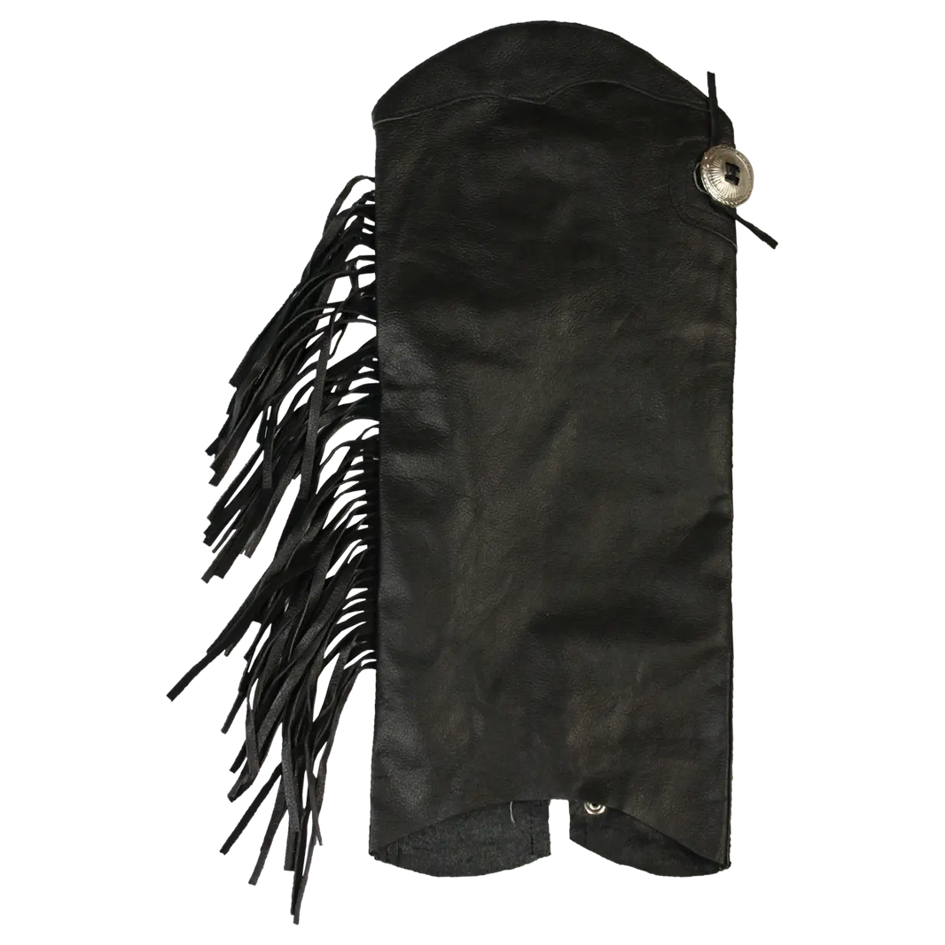 Medias Polainas de Cuero con Flecos Laterales para Mujer Open RoadEX-STOCK Canada 