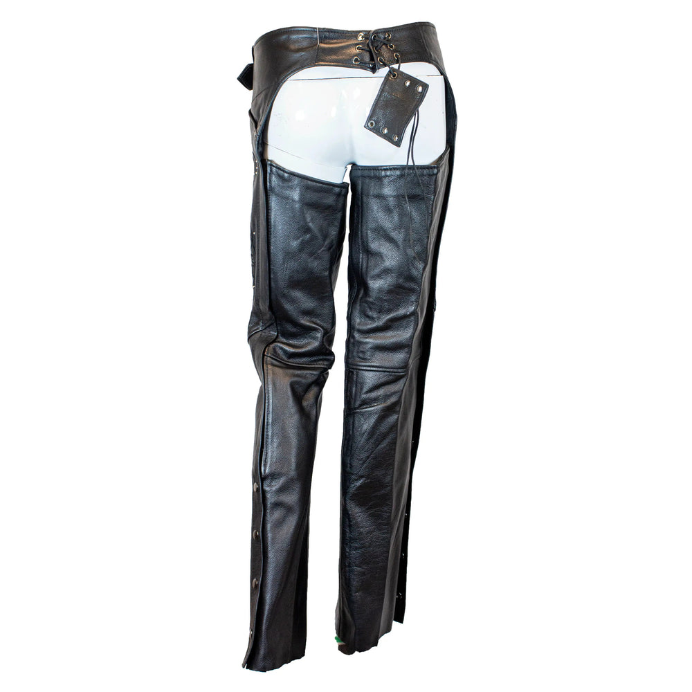BOL/Open Road Pantalones de cuero para mujer con diseño de ala de gamuzaEX-STOCK Canada 