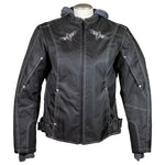 Open Road Women's Zip-Out Hoodie Reflective Textile Motorcycle Jacket EX-STOCK Canada 