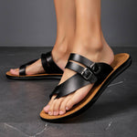 Outdoor Fashion Flat Bottom Flip-Flops Slippers Non-slip Bathroom Beach Shoes  EX-STOCK CANADA