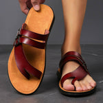 Outdoor Fashion Flat Bottom Flip-Flops Slippers Non-slip Bathroom Beach Shoes  EX-STOCK CANADA