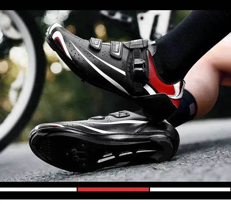 Chaussures de cyclisme extérieures sans verrouillage, semelle en caoutchouc pour hommes et femmes, chaussures de cyclisme tout-terrain pour couple - EX-STOCK Canada