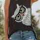 Owl Glasses Sleeveless Tank Top - EX-STOCK Canada