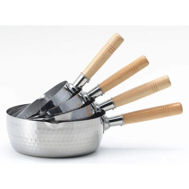 Yoshikawa Yukihira Saucepan 16cm – Stainless Steel Pot | Made in japan 