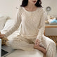 Pajamas For Women Long Sleeve With Chest Pad - EX-STOCK Canada