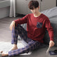 Pajamas Men's Cotton Long Sleeve  EX-STOCK CANADA