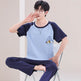 Pajamas Men's Short-sleeved Trousers Summer  EX-STOCK CANADA
