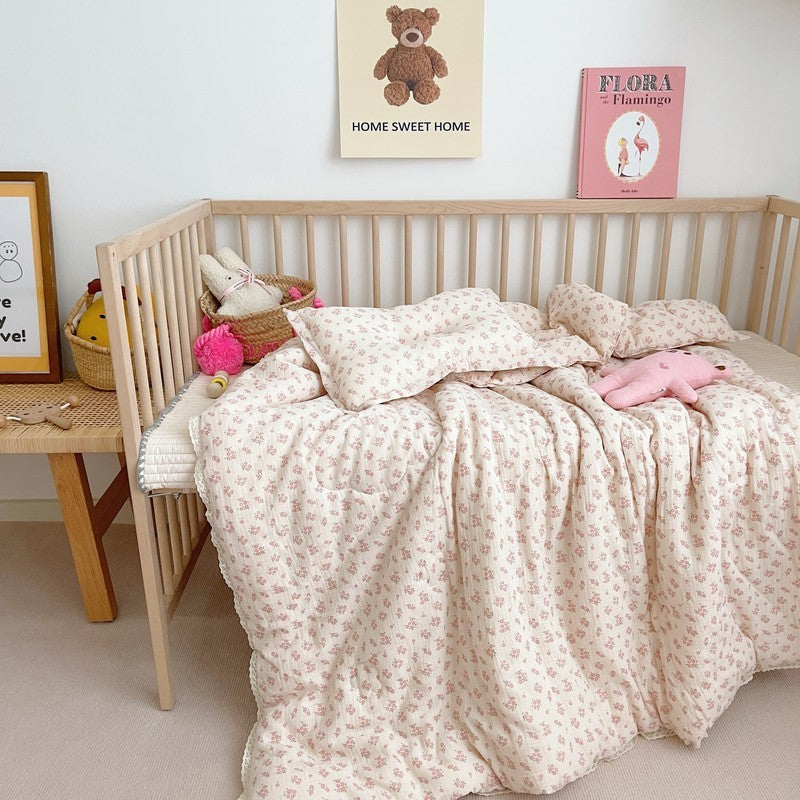 Pastoral Style Children Thickening Thermal Duvet Core Winter Quilt EX-STOCK Canada 