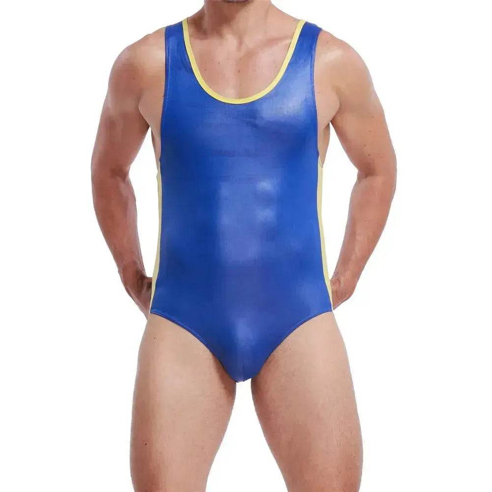 Combinaison de sport en cuir verni EX-STOCK Canada