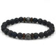 Personality Men's Black Volcanic Stone Bracelet - EX-STOCK CANADA