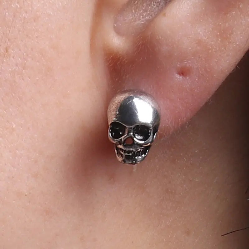 Personality Retro Skull Eardrops Earrings For Halloween - EX-STOCK Canada