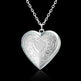 Personalized Heart-shaped Photo Frame Pendant Necklace - EX-STOCK CANADA
