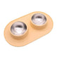 Pet Anti-skid Anti-splash Silicone Stainless Steel Bowl For Pet - EX-STOCK Canada