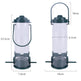 Pet Bird Feeder Feed Station Hanging Garden Plastic Birds Food Dispenser Feeders Outdoor Tree Garden Decoration EX-STOCK Canada 