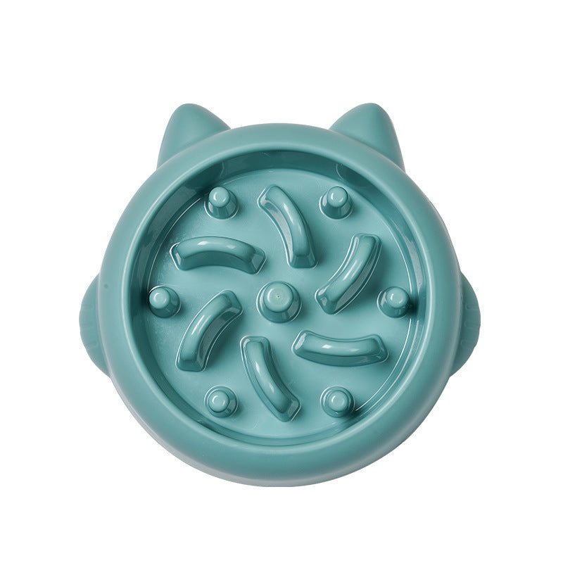 Pet Dog Cat Slow Feeder Bowls Anti Choking Slow Feeder Dish Bowl Home Dog Eating Plate Anti Gulping Bowl Supplies EX-STOCK Canada 