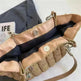Plaid Down Handbags Large Capacity Bubble Tote Bag - EX-STOCK CANADA