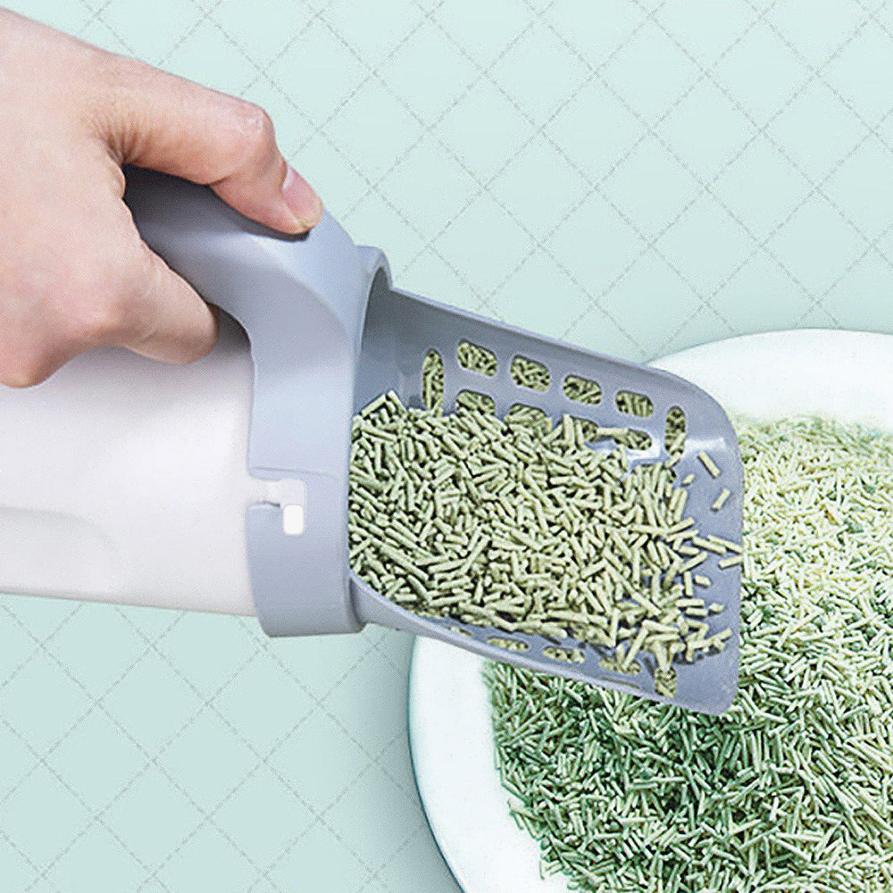 Plastic Cat Litter Scoop Pet Care Sand Waste Scooper Shovel Hollow Cleaning Tool EX-STOCK Canada 