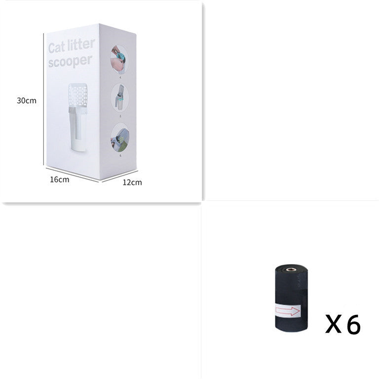 Plastic Cat Litter Scoop Pet Care Sand Waste Scooper Shovel Hollow Cleaning Tool EX-STOCK Canada 