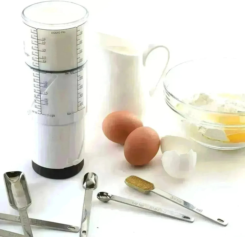 Plastic Rotary Adjustable Measuring Cup - EX-STOCK CANADA